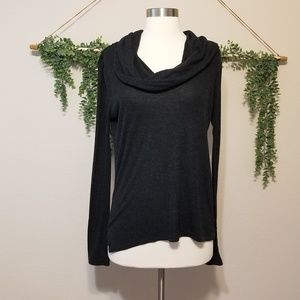 Soft Joie Ribbed Cowl Neck Top Size XS